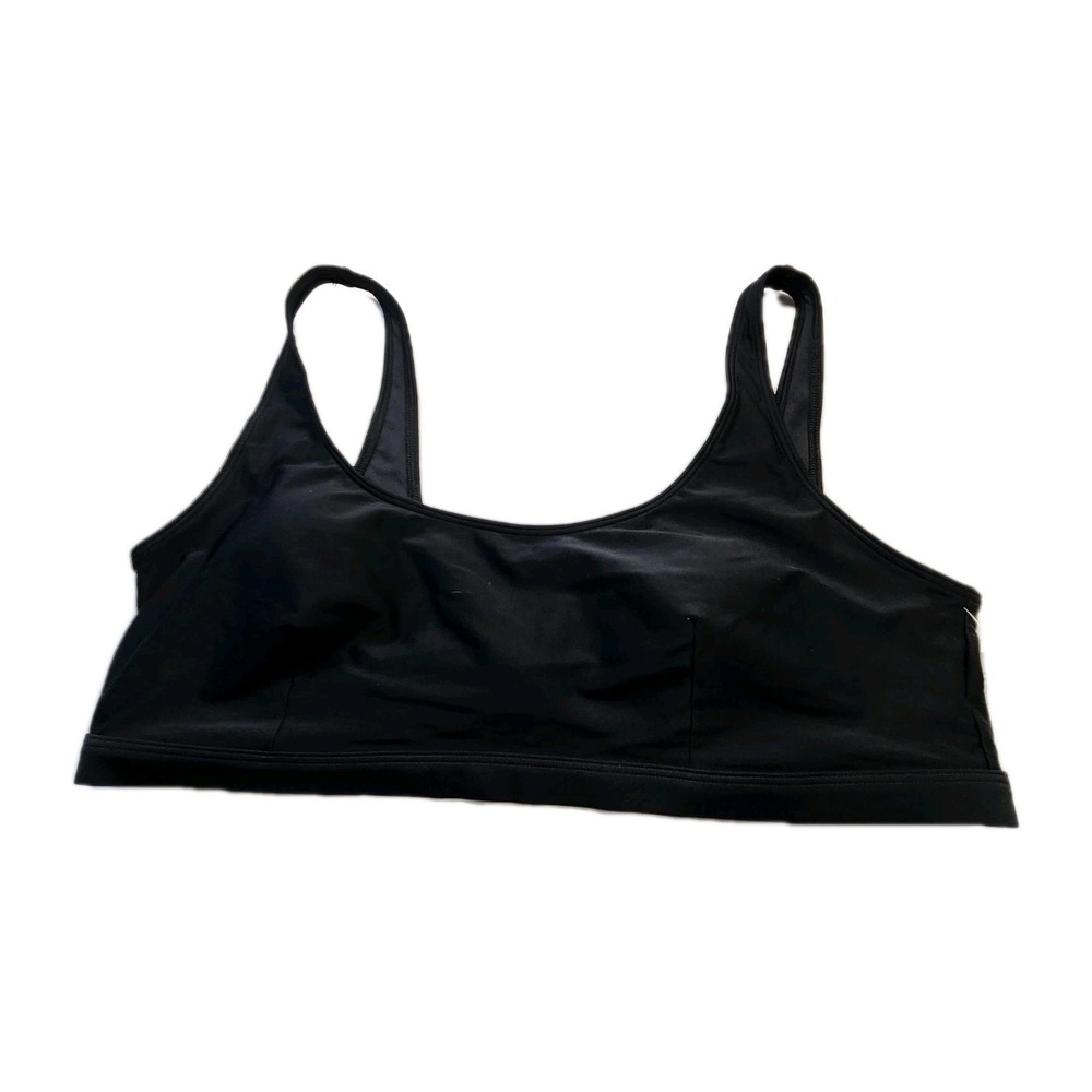 Old Navy Active Powersoft Sports Bra Women's Size XXL Black Medium Support NWT